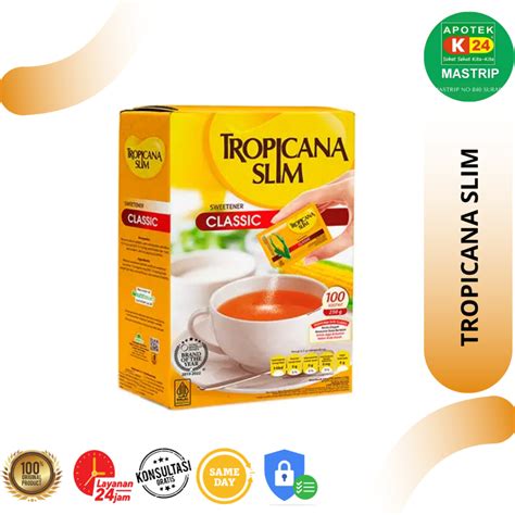 Jual Tropicana Slim Classic 100s 50s 25s Sweetener