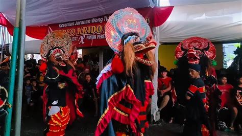 Rampak Barongan Jaranan Suryo Krido Budoyo Live Pasar Tamanan