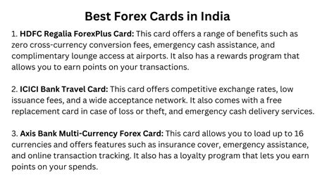 Ppt Unleashing The Power Of Forex Cards In India Powerpoint