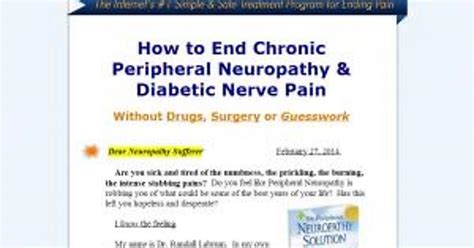 Low Cost The Neuropathy Solution Program Imgur