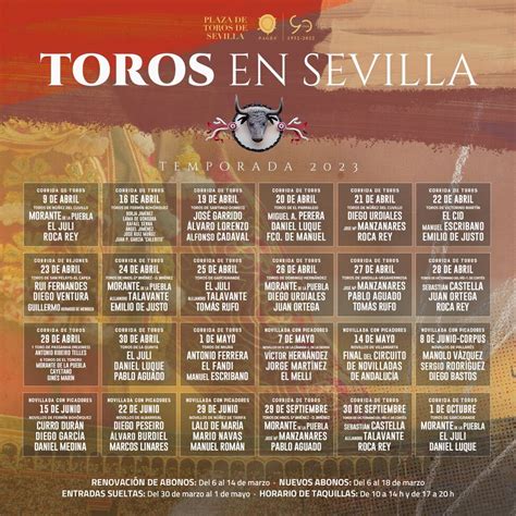 La Feria De Abril Y San Miguel En Sevilla Oficializa Sus Carteles Roca