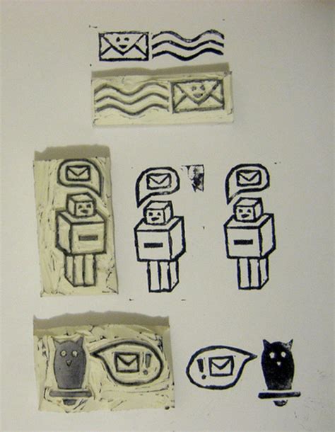 How To Make Your Own Rubber Stamps Homemade Ideas For Custom Hand