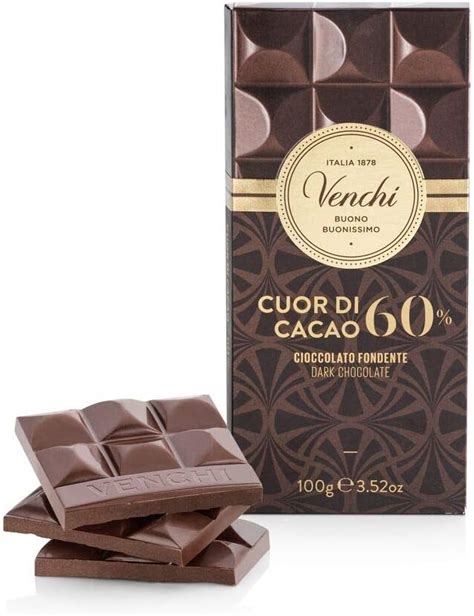 Venchi Cuor Di Cacao Dark Chocolate Bar G Gluten Free