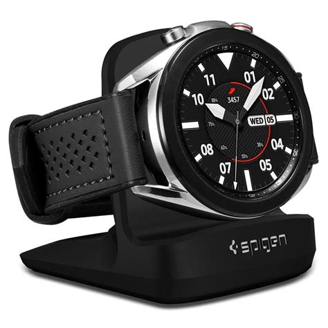 Spigen S Night Stand Galaxy Watch Black Doopshop Hu