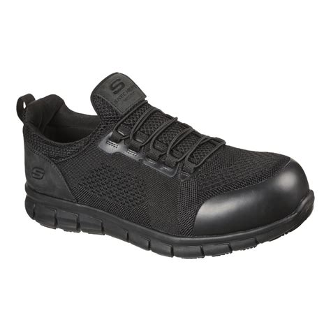 Skechers Work Synergy Safety Shoe With Steel Toe Cap Kirklands