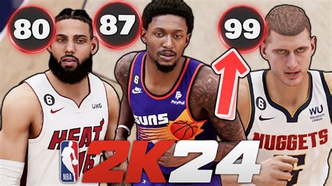 Nba K Roster Ratings Youtube