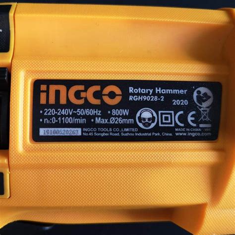 INGCO Πιστολέτο Περιστροφικό Κρουστικό 800W (RGH9028-2) - tsatsaris.eu