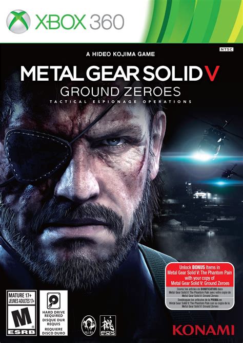 Metal Gear Solid V: Ground Zeroes Xbox 360 лицензия | купить Metal Gear ...