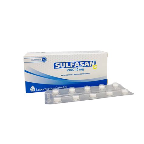 Sulfasan 10 Mg Caja X 40 Comp Farmatotal