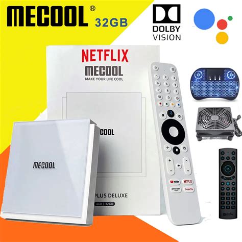 MECOOL Dispositivo De TV Inteligente KM2 PLUS Decodificador Con Android