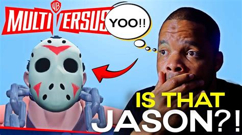 Multiversus Jason Voorhees Gameplay Trailer Reaction Youtube