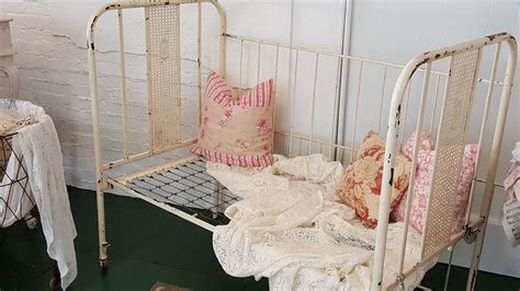 Vintage Metal Baby Bed Available Antique Iron Beds Vintage