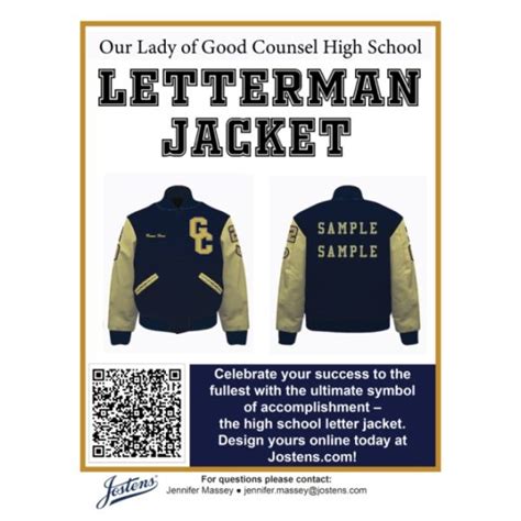 GC Letterman Jacket by Jostens