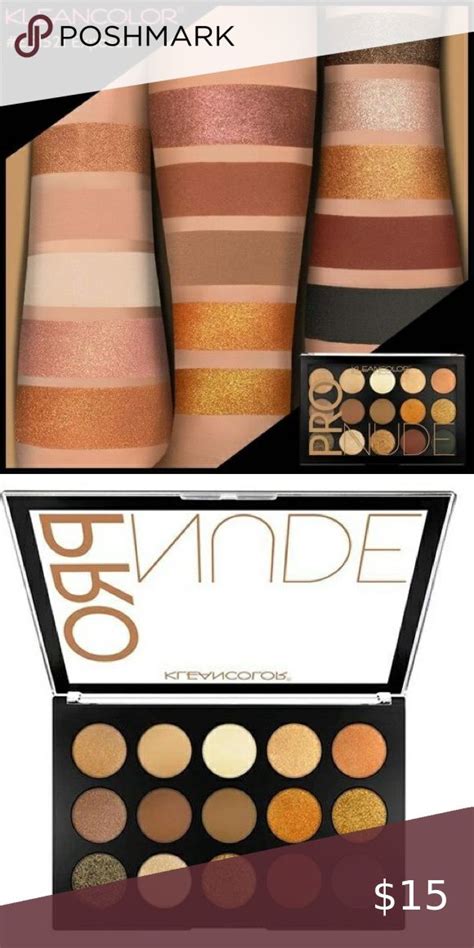 Kleancolor Pro Nude Eyeshadow Palette Eyeshadow Nude Eyeshadow Eyeshadow Palette
