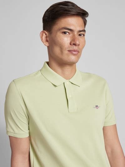 Gant Regular Fit Poloshirt Mit Label Stitching Modell Shield