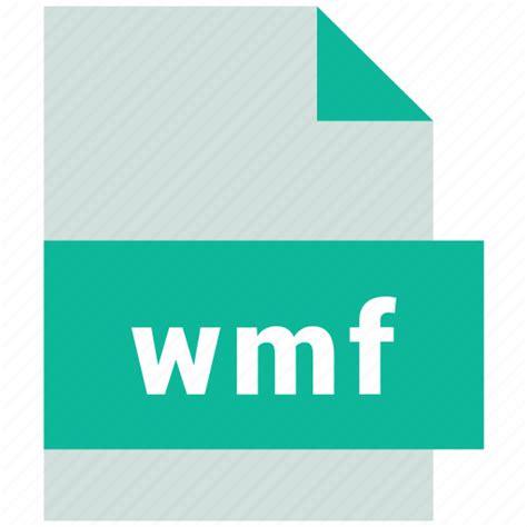 Vector Image File Format Wmf Icon