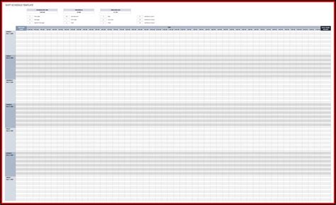 Monthly Employee Schedule Template Google Sheets - Template 1 : Resume ...