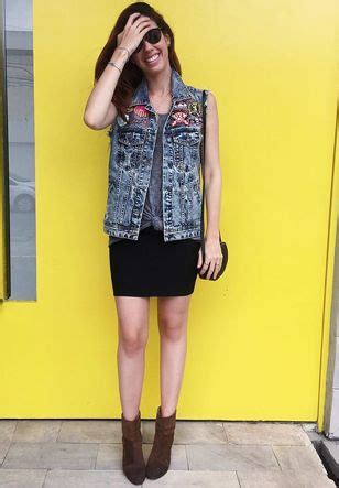 Pin by Polliana Varoni on Verão Fashion Denim vest Style