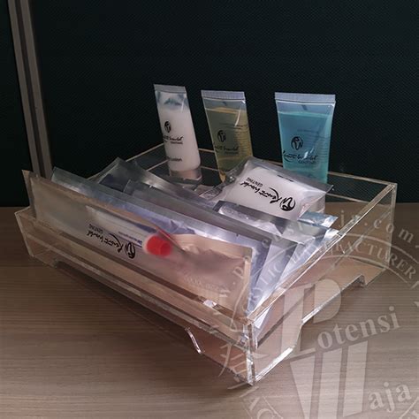 Acrylic Hotel Amenities Tray