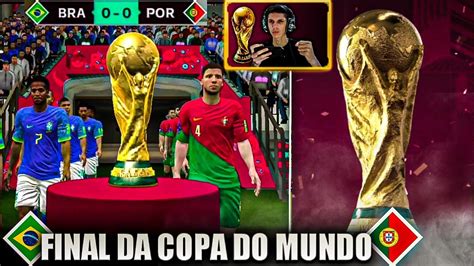 Rumo Ao Hexa🔥 A Grande Final Da Copa Do Mundo Brasil X Portugal😱 Fifa Mobile 23 Youtube