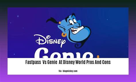 FastPass+ vs Genie+ at Disney World: Weighing the Pros and Cons - The Woodson Network