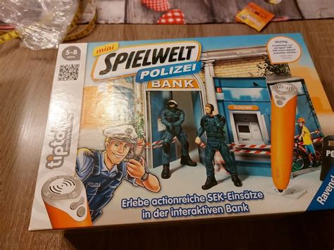 Ravensburger Tiptoi Mini Spielwelt Polizei SEK Einsatz Spiel