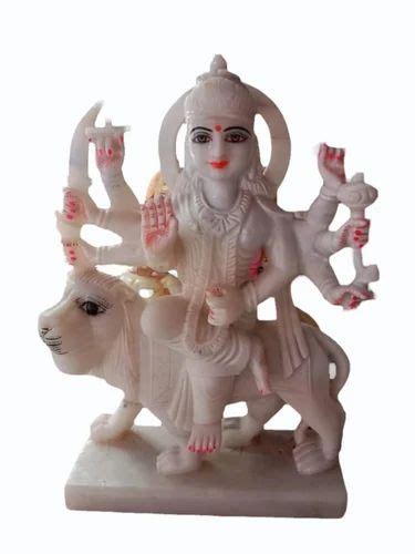 White Marble Durga Maa Statue Temple At Rs In Alwar Id