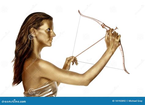 Golden Bow And Arrow