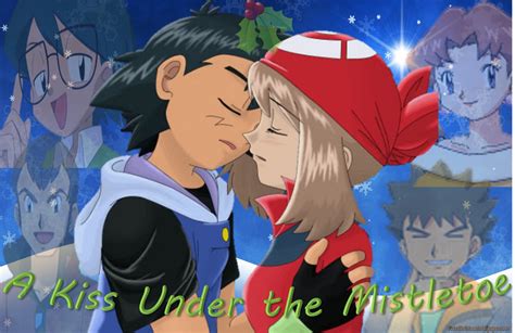 A Kiss Under The Mistletoe By Advancearcy On Deviantart