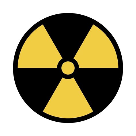 Nuclear symbol vector illustration editable 5237177 Vector Art at Vecteezy