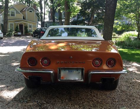 FS For Sale 1972 LS 5 Ontario Orange 454ci Stingray Convertible One