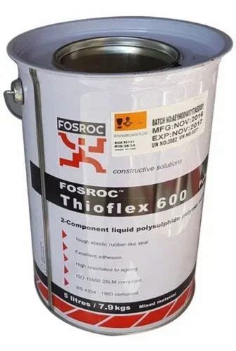 Kg Fosroc Thioflex Polysulphide Sealant Tin At Best Price In Pune