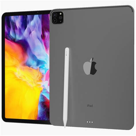 Realistic Apple Ipad Pro Model Turbosquid 1529517