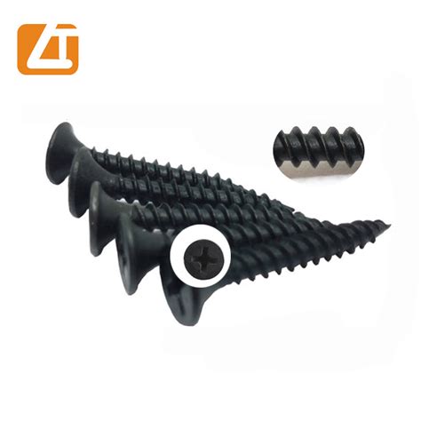 High Quality Galvanized Black Phosphate Gypsum Drywall Screws For Metal