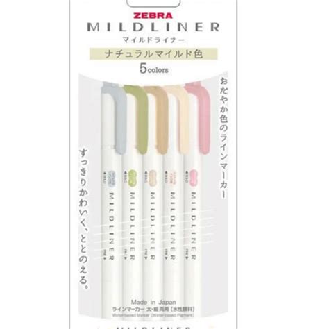 Mildliners (Set of 5) - 7 set options – The Paper + Craft Pantry
