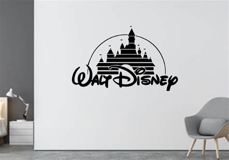 Disney Decal Disney Castle Decal Walt Disney Wall Decal Etsy