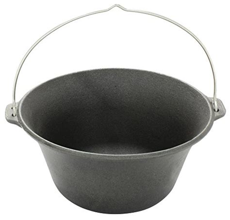 Grillplanet Gulaschkessel Gusseisen 8 Liter Alles für Garten