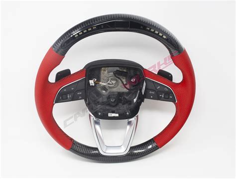 Audi A Q Sq Q Sq Carbon Fibre Steering Wheel