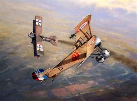 Nieuport 11 flown by Lt Paul Tarascon, Escadrille N62, summer 1916 ...