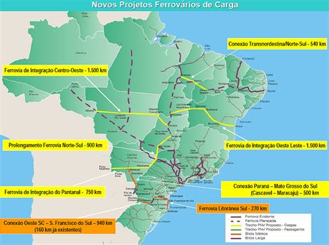 Mapa De Ferrovias Do Brasil REVOEDUCA