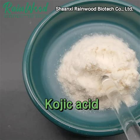 Cosmetic Grade Kojic Aicd For Skin Whitening Cas 501 30 4 99 Pure