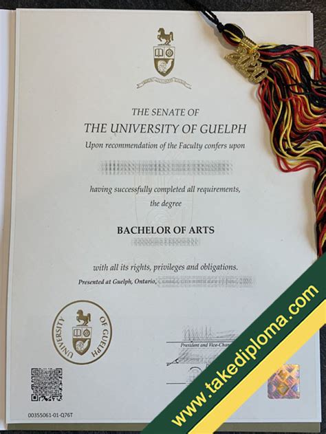 Purchase Your University Of Guelph Fake Diploma In Hamilton