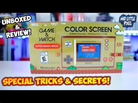 Nintendo Game & Watch: Super Mario Bros. Is Here! Review, Secrets ...