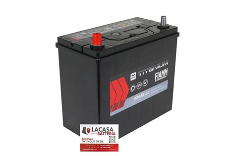 Batteria Auto Fiamm Black Titanium B Jx V Ah La Casa