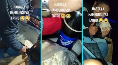 Video viral Joven peruano muestra cómo hizo ingresar comida al cine