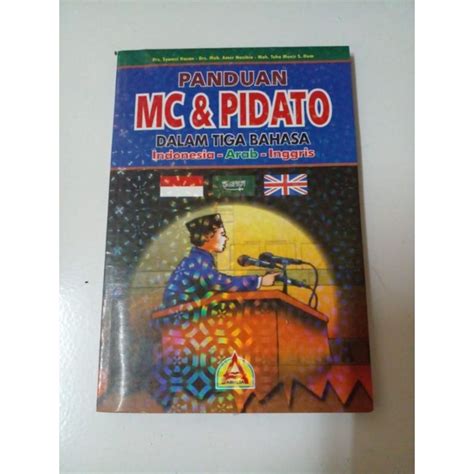 Jual BUKU PANDUAN MC DAN PIDATO 3 BAHASA Shopee Indonesia