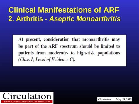 Modified Jones Criteria In The Era Of Echo Ppt