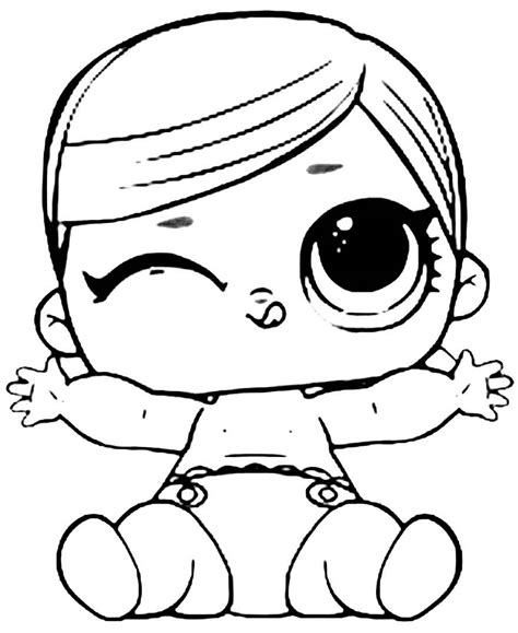 Desenho Para Colorir De Lol - 5