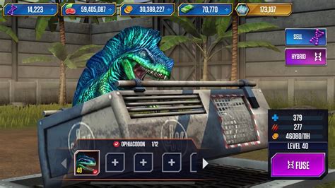 OPHIACODON MAX JURASSIC WORLD THE GAME YouTube