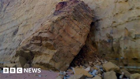 Jurassic Coast Warning After Further Cliff Collapse Bbc News